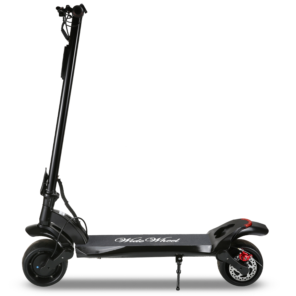 2022新设计铝合金宽轮500w双电机电动滑板车 - buy electric scooter