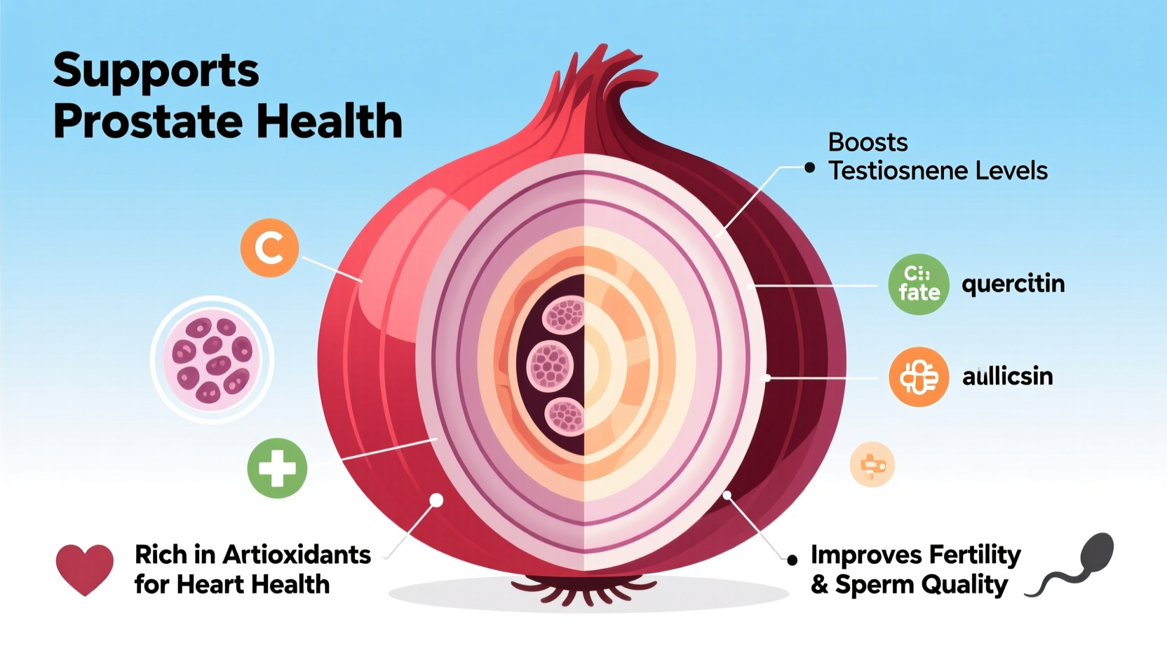 Onion Benefits for Men: Science-Backed Health Advantages