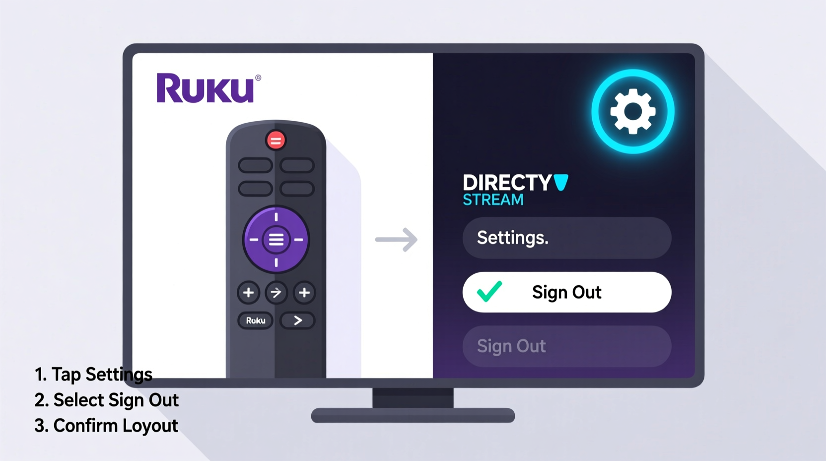 how to easily log out of directv stream on roku a step by step guide