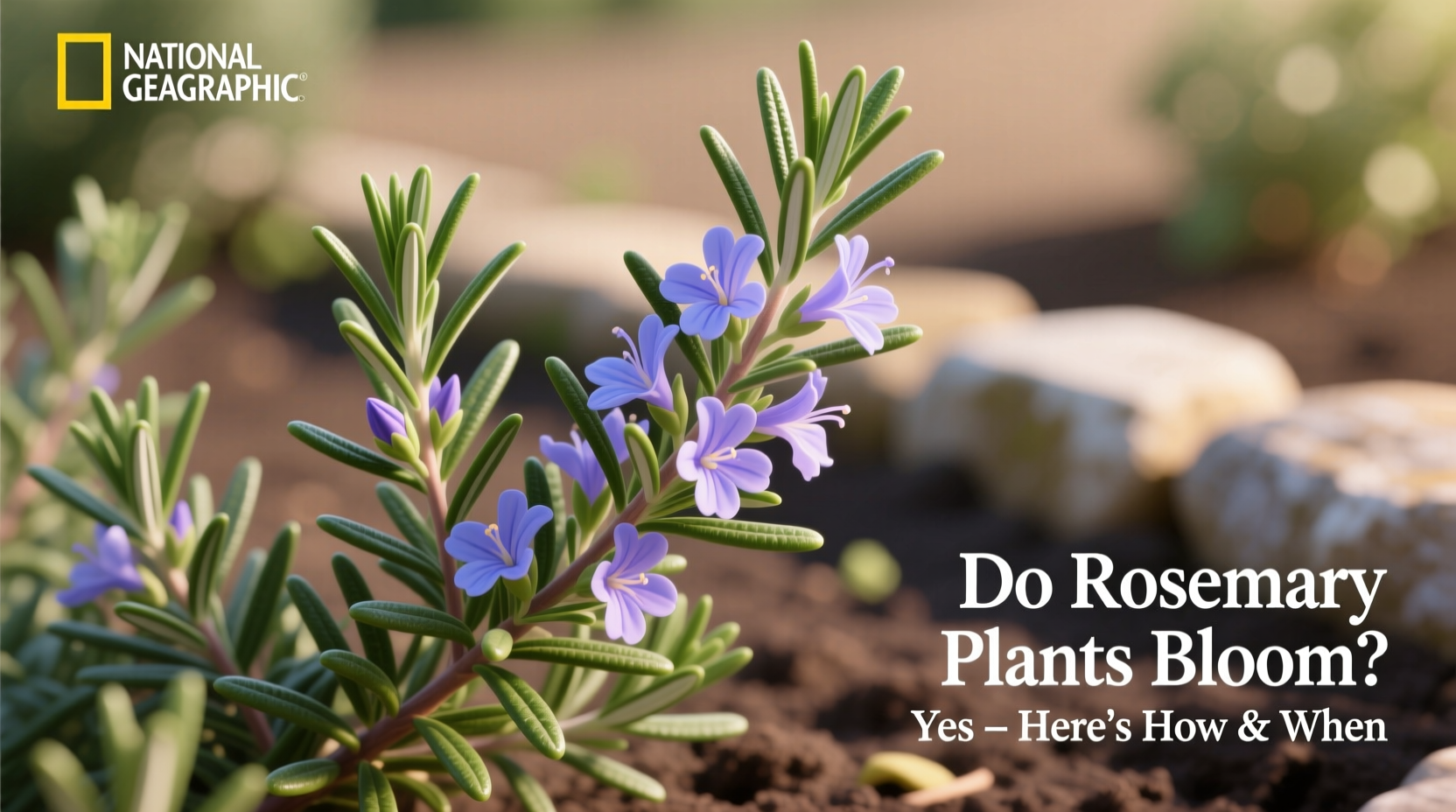 Do Rosemary Plants Bloom? Yes – Here's How & When
