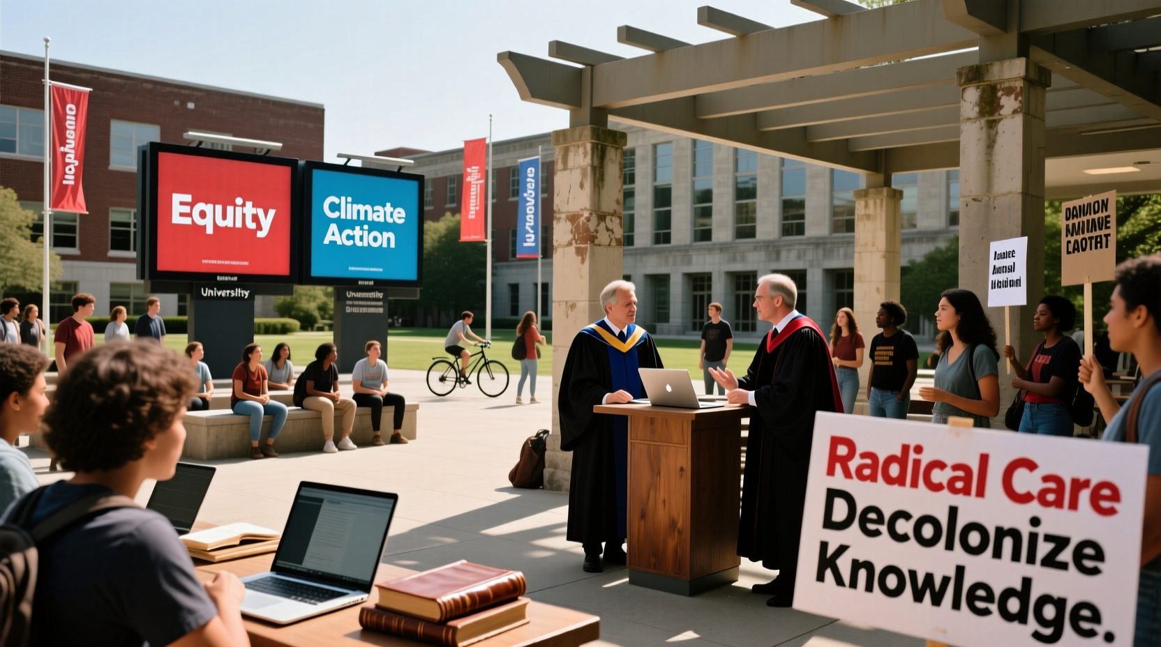 why are most universities liberal exploring the trends