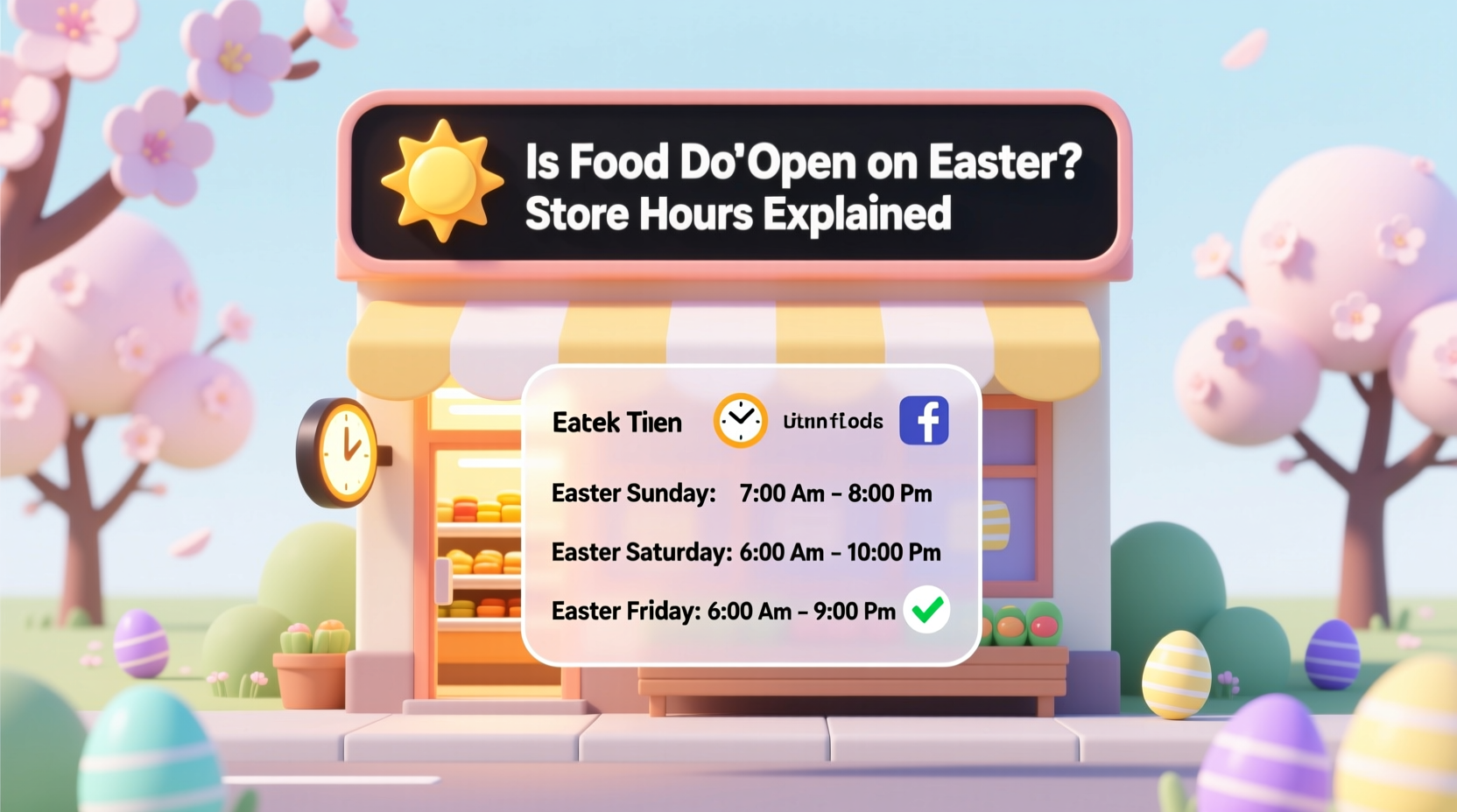 is food depot open on easter