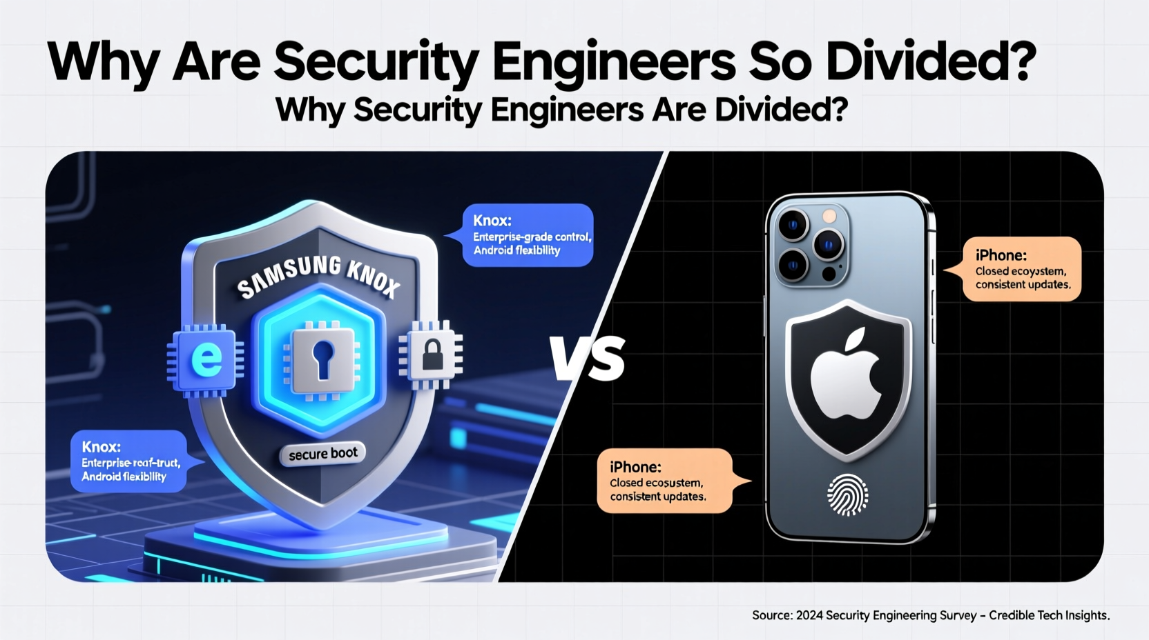 samsung knox vs iphone security why are security engineers so divided