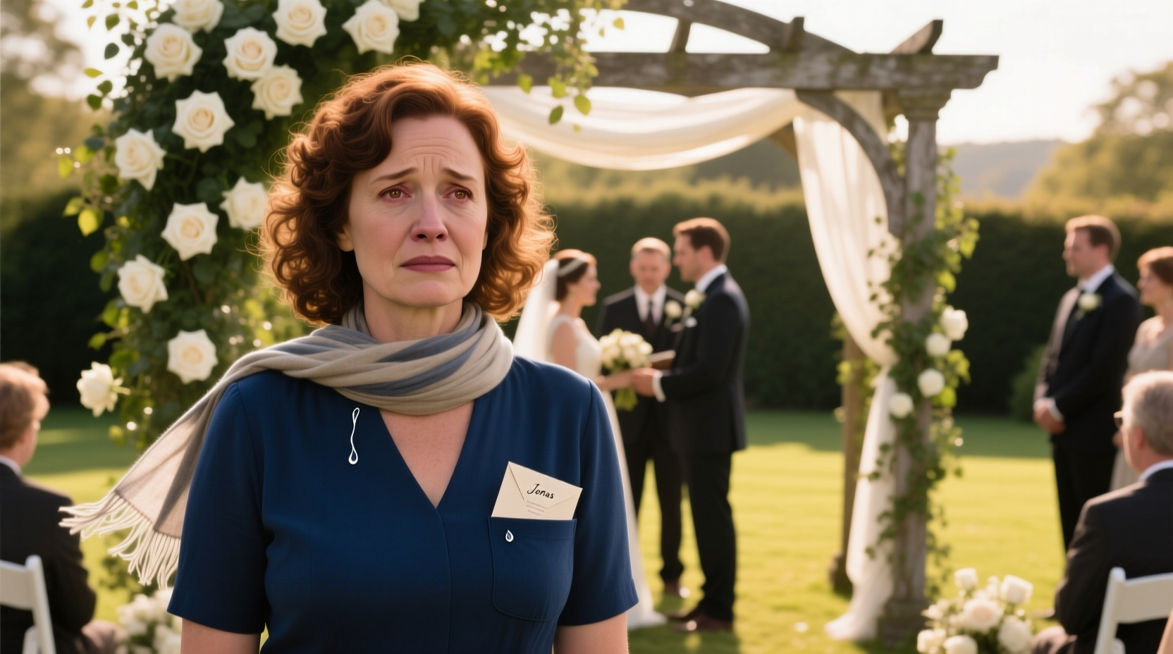 did jill go to janas wedding