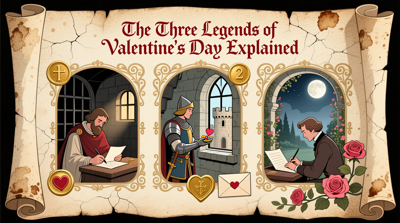 The Three Legends of Valentine's Day Explained