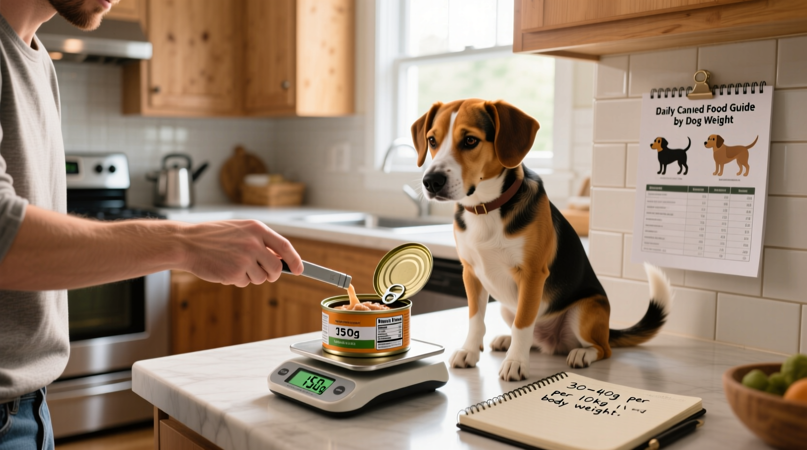 How Much Canned Food to Feed a Dog: Portion Guide