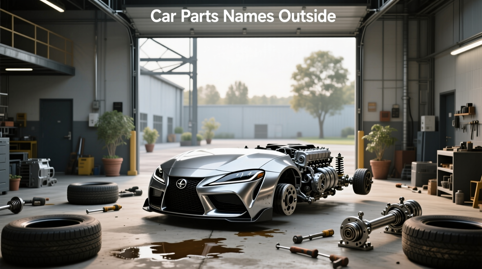 What Are the Names of Car Parts Outside? Full Guide with Diagrams
