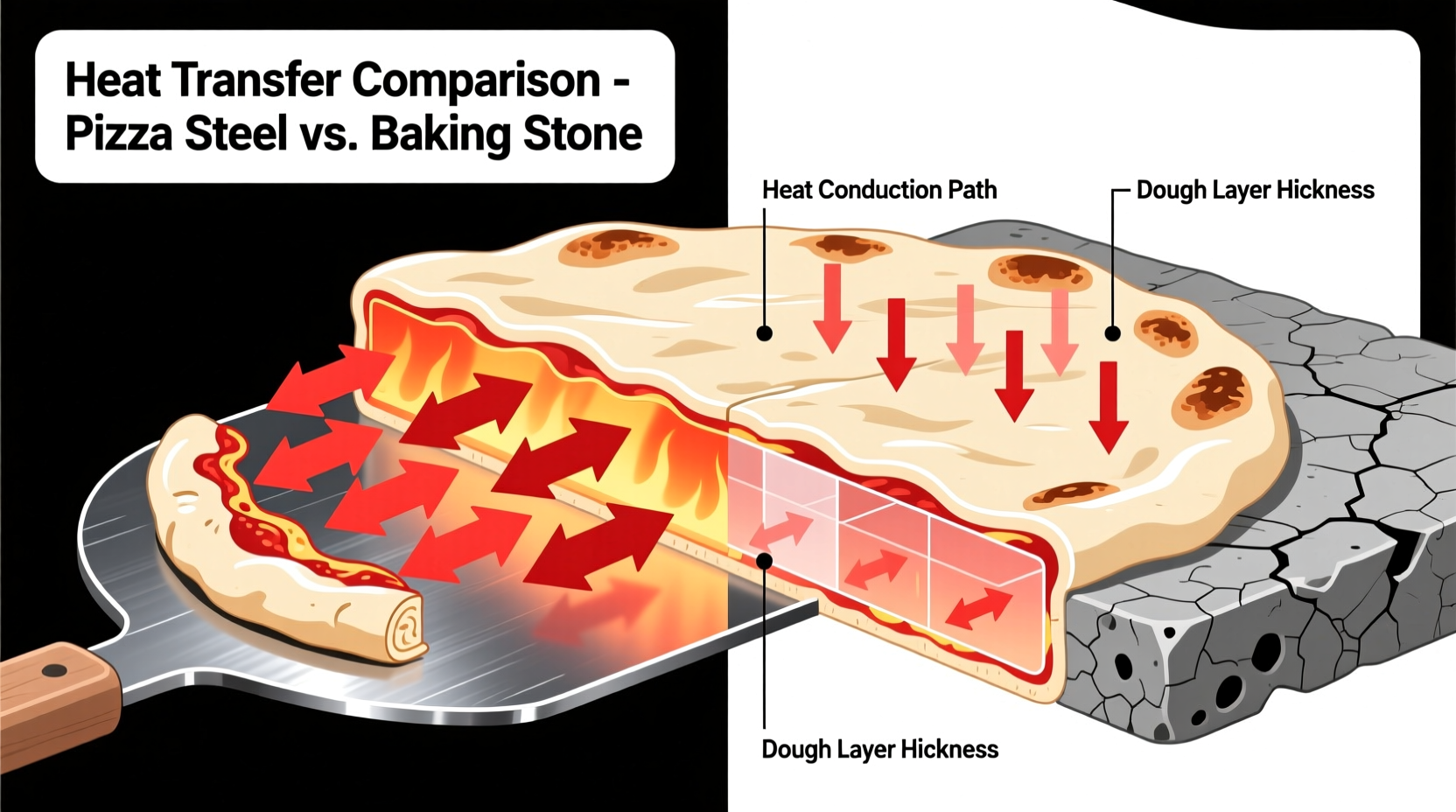 steel baking stone vs baking sheet