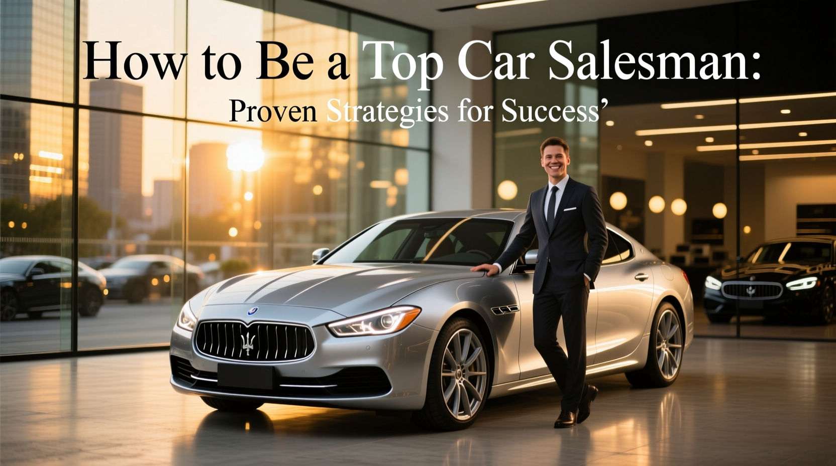 how to be a top car salesman