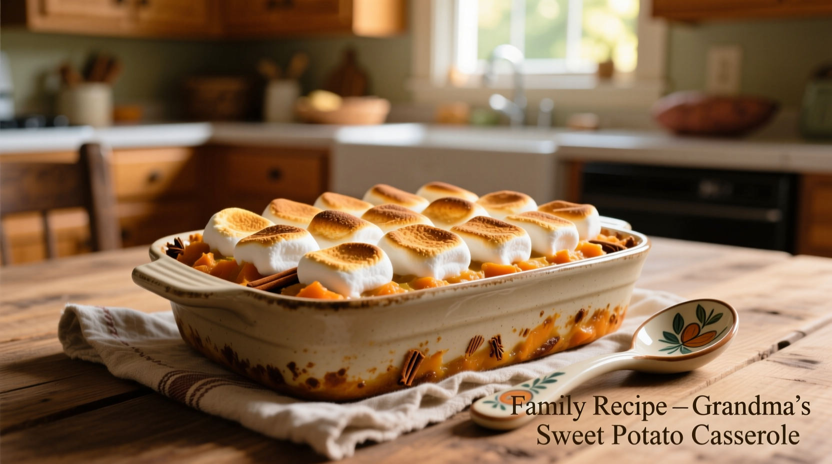 canned sweet potato casserole with marshmallows