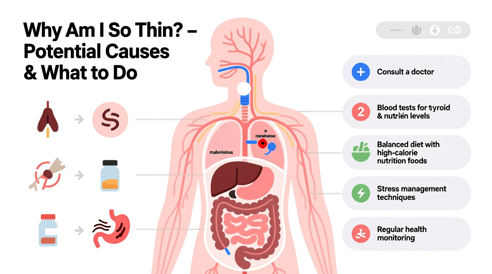 why am i so thin potential causes what to do