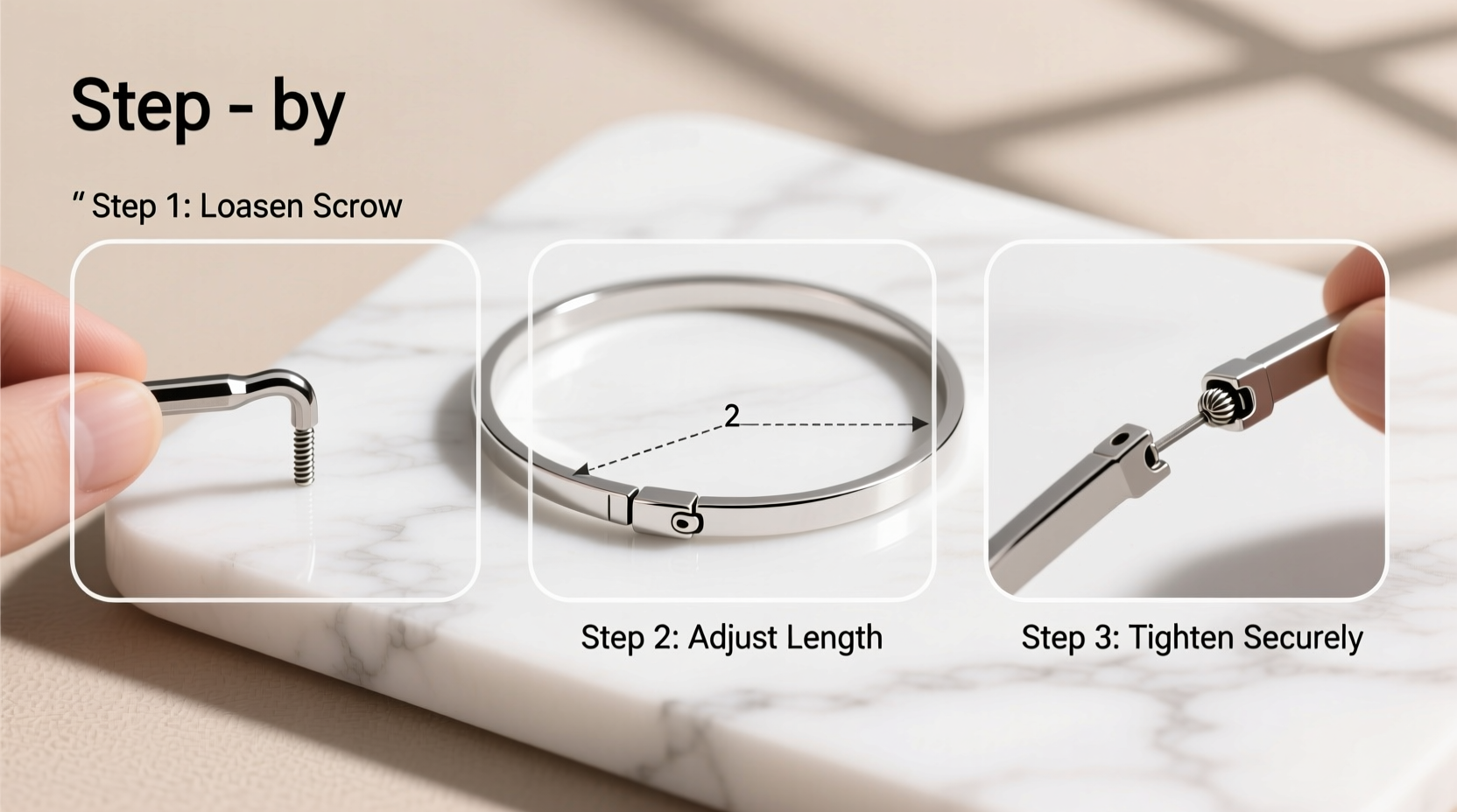 simple and effective ways to adjust the size of your minimalist bracelet at home