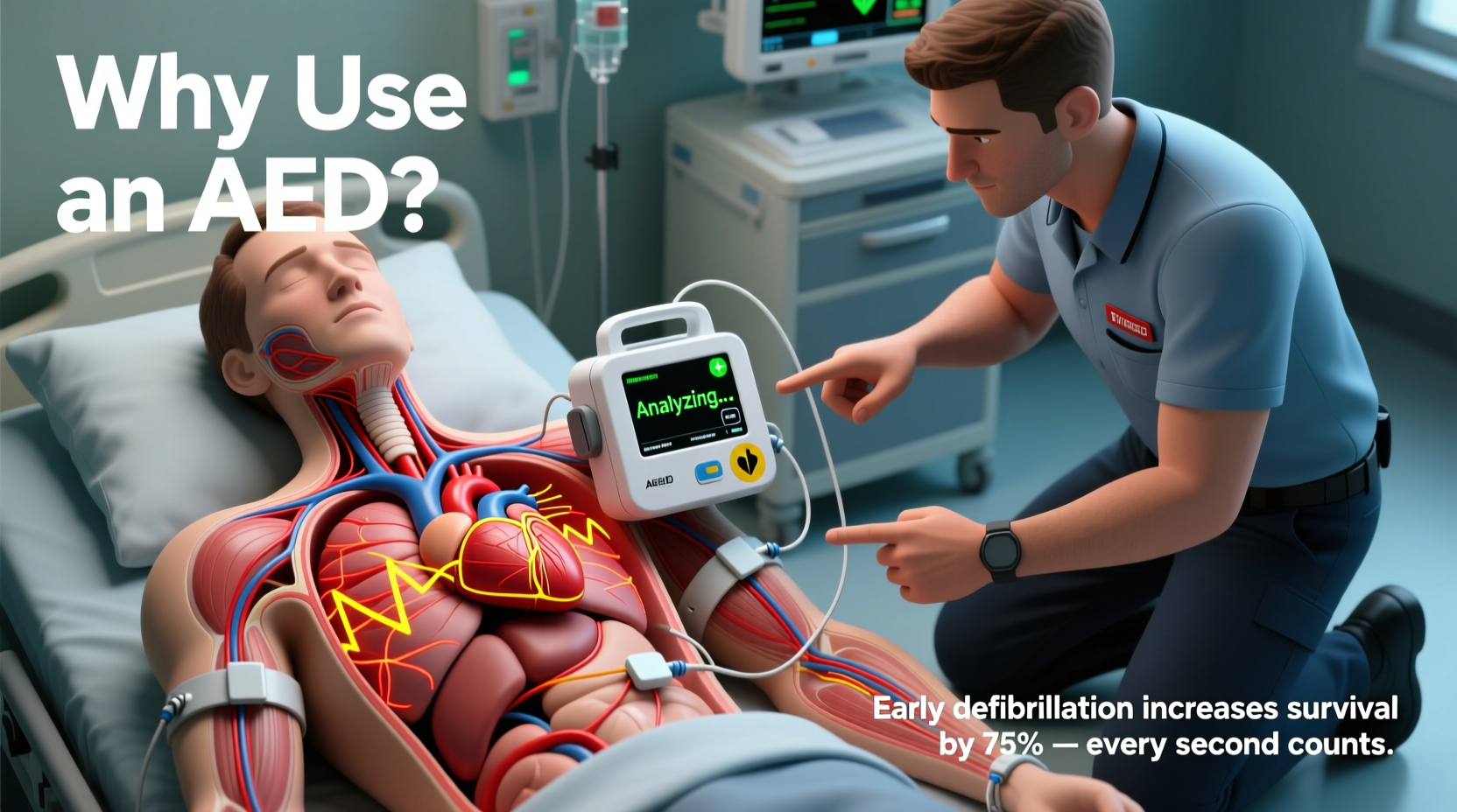 why use an aed understanding the need for defibrillators