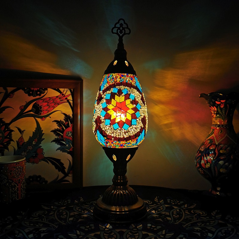 その他 vintage Turkish Lamp TURKISH LAMP | MOSAIC TABLE LAMP – WorldTrendz