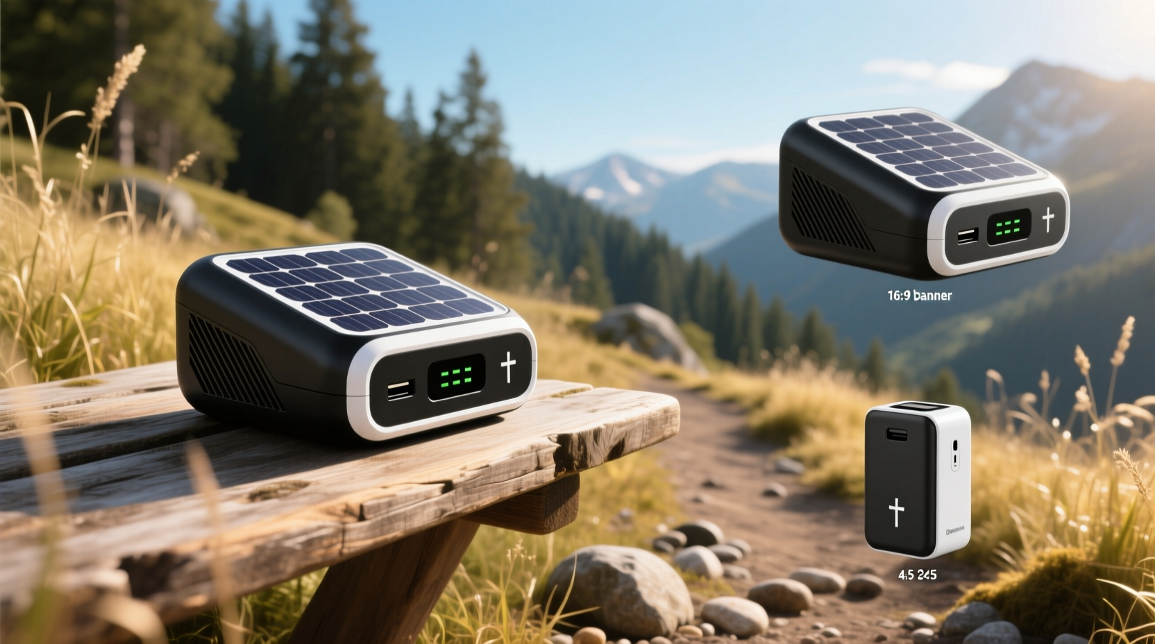 solar powered battery charger