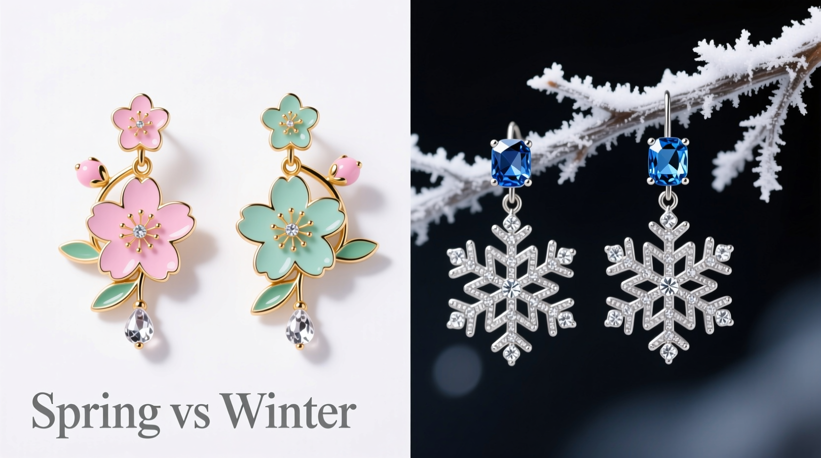 spring vs winter earrings is there actually a difference in style