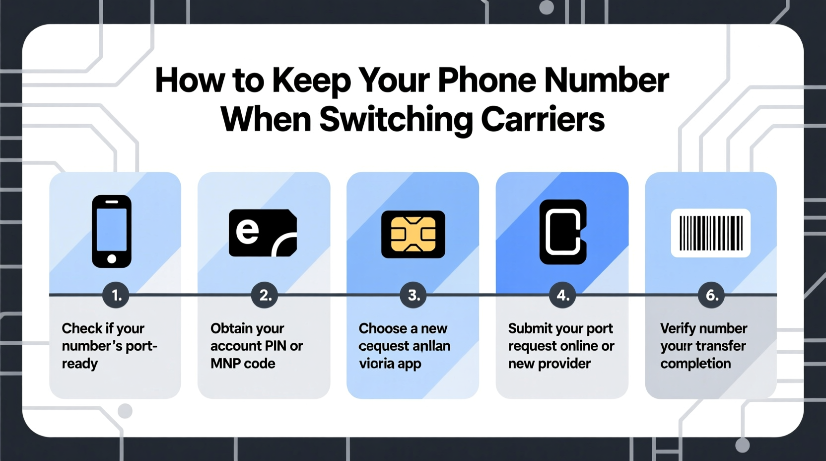 how to keep your cell phone number when switching carriers or plans a step by step guide