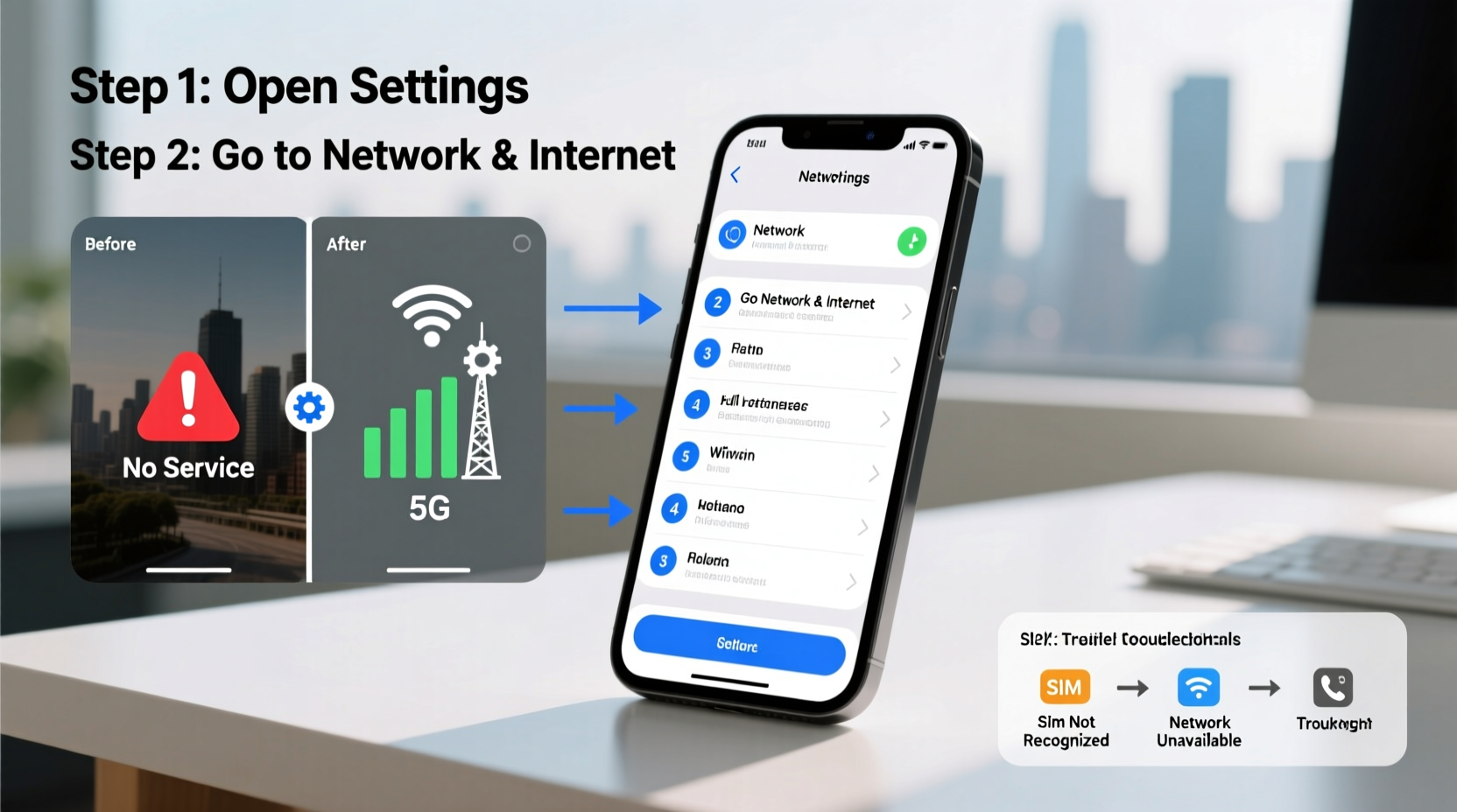 step by step guide to activate and troubleshoot mobile network on your phone