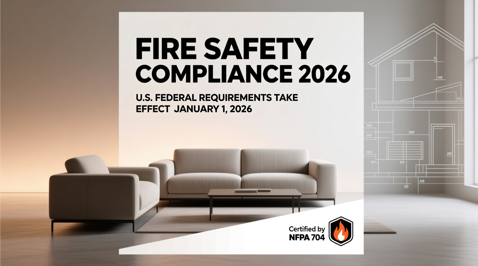 sofa set fire safety 2026