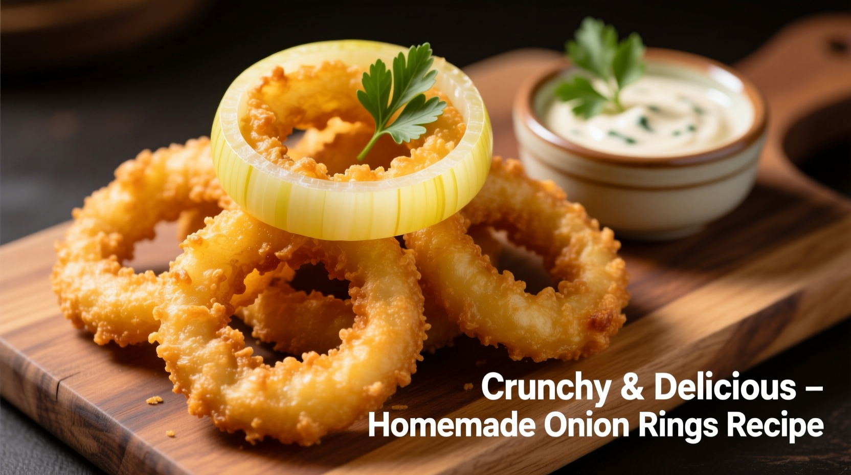 how to make onion rings recipe