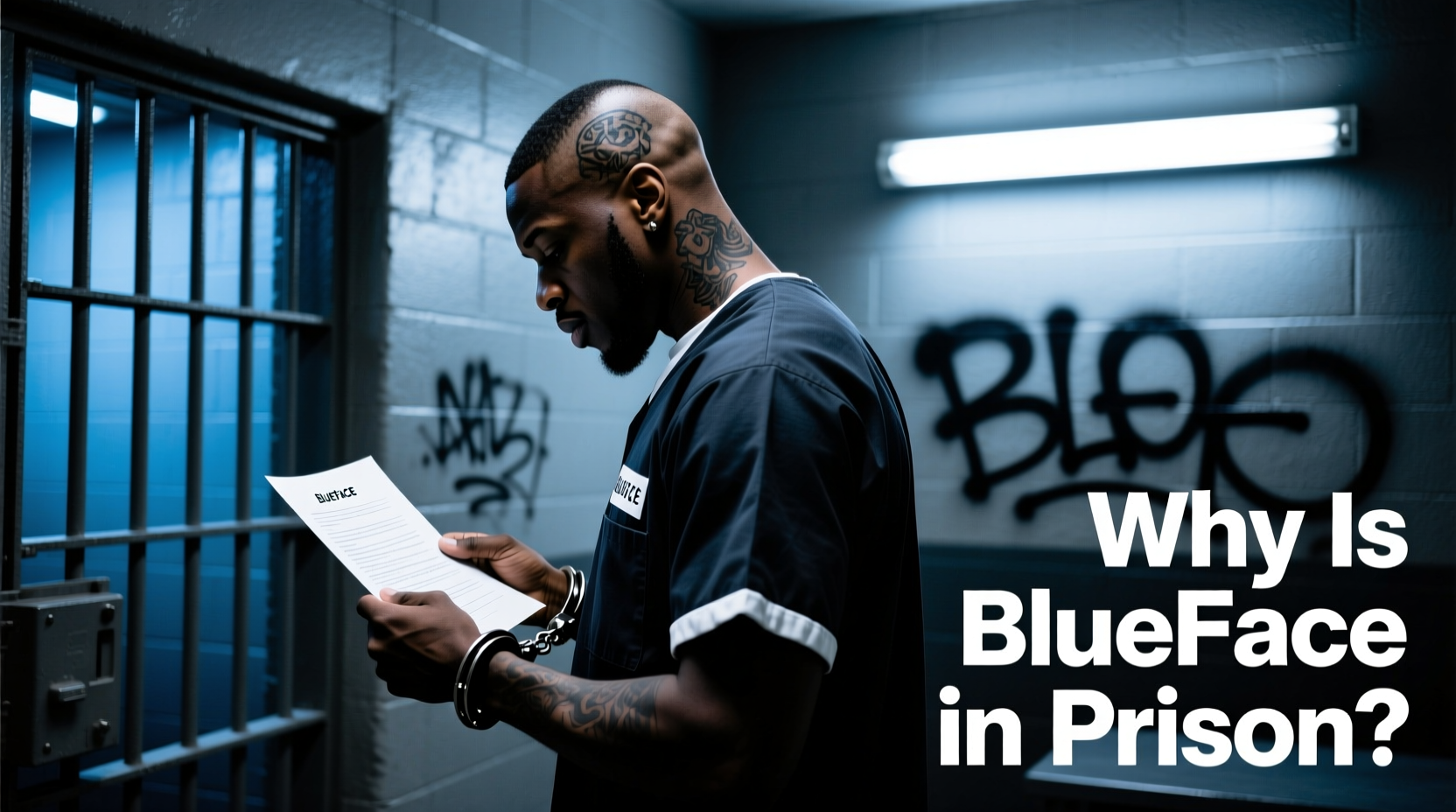 why is blueface in prison examining the rappers sentence