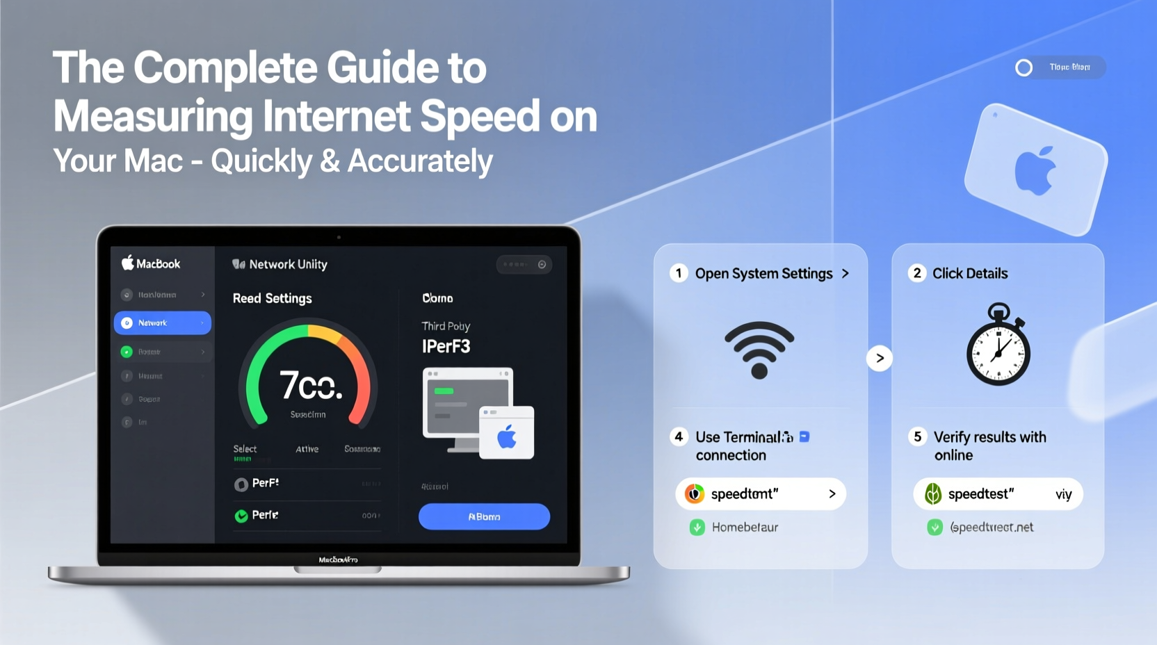 the complete guide to measuring internet speed on your mac quickly and accurately