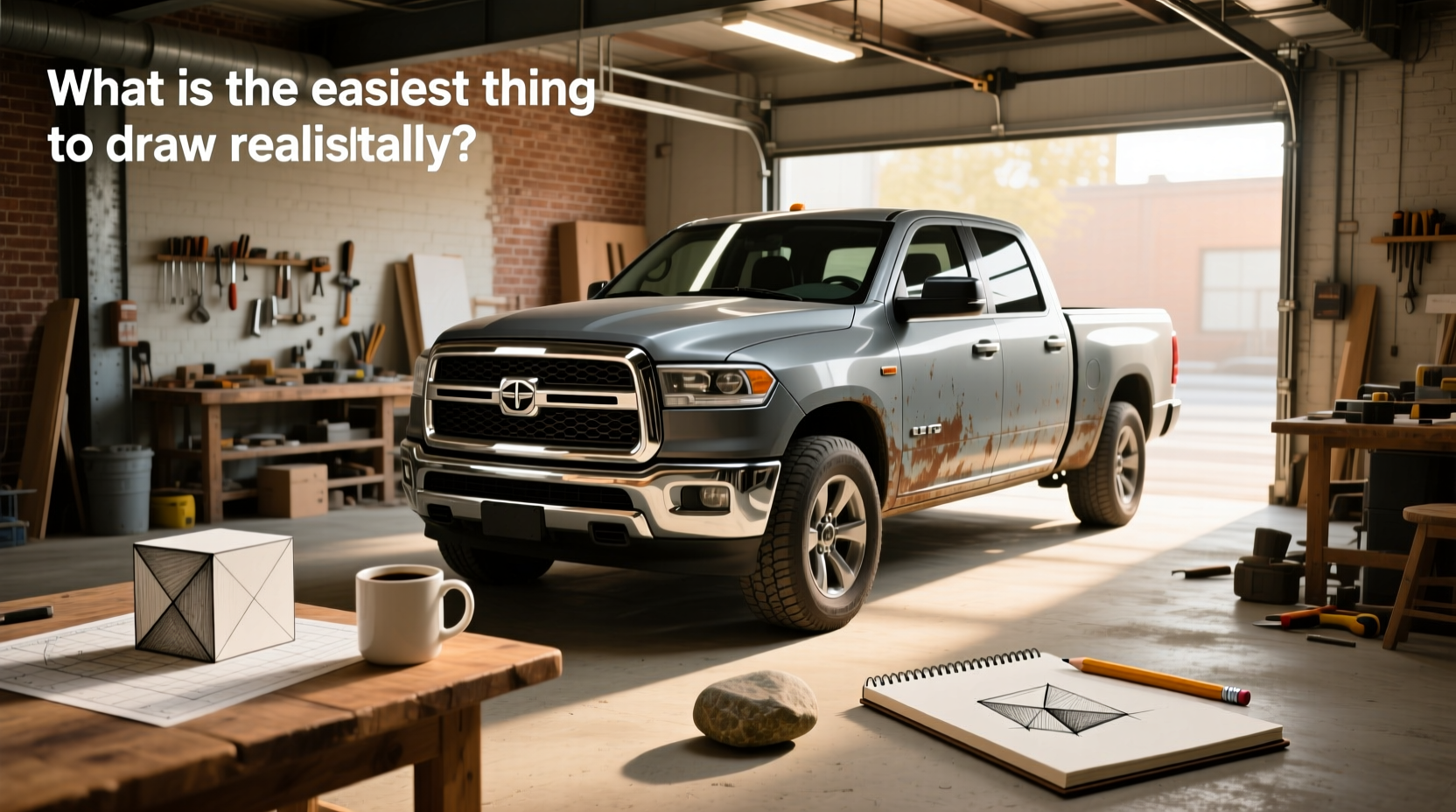 How to Draw a Pickup Truck Easy: A Beginner's Guide