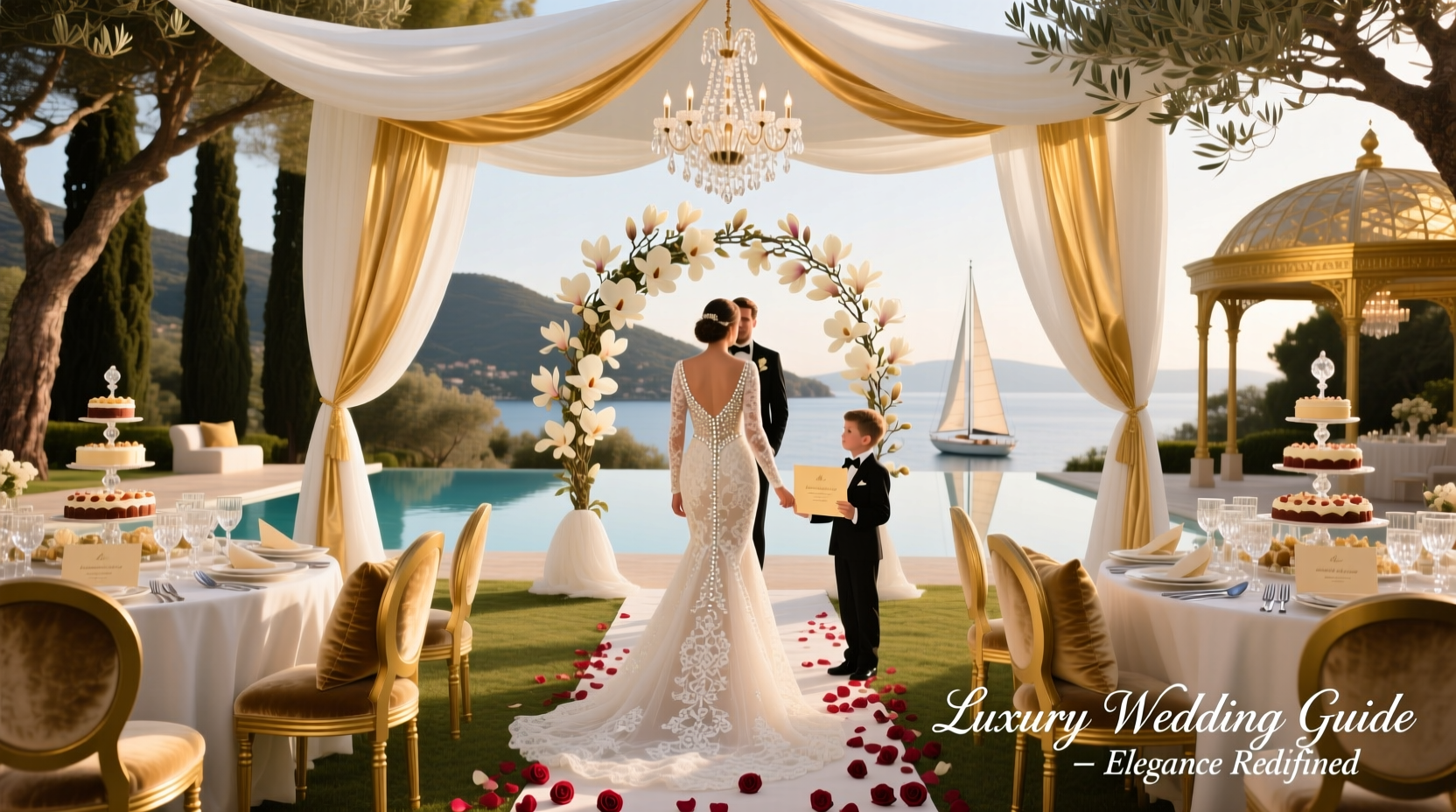 how to plan a luxury wedding
