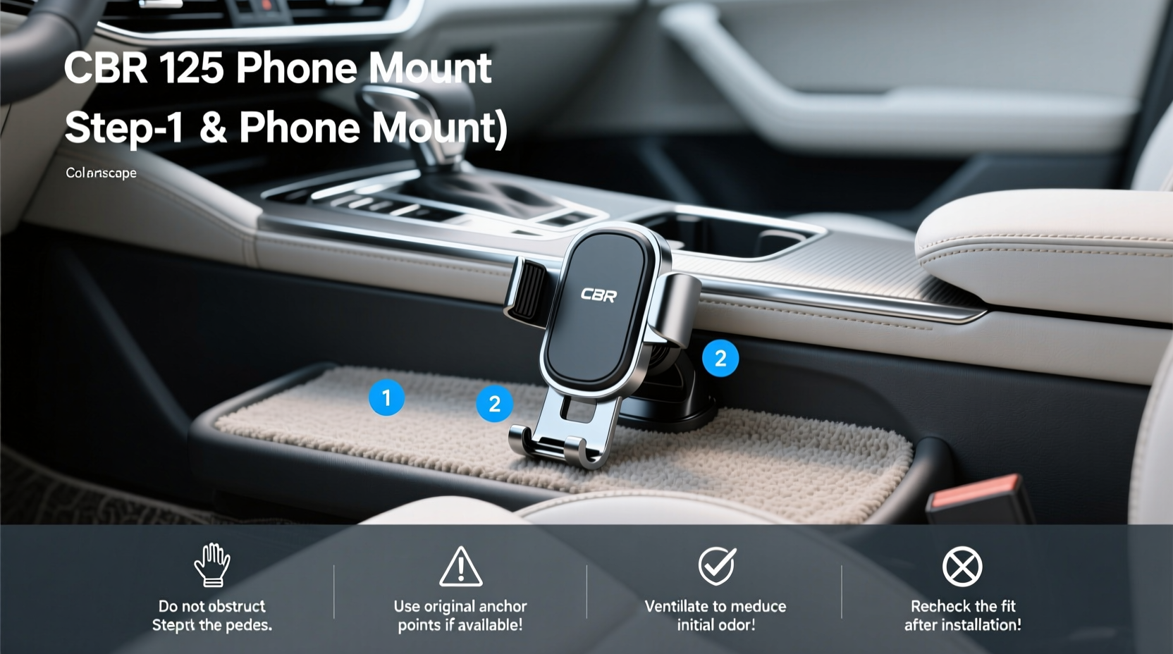 cbr 125 phone mount buying guide: how to choose the right one