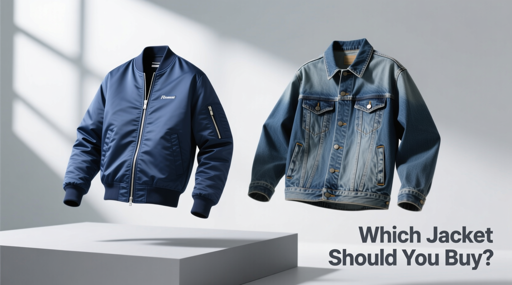 lightweight vs denim jacket which jacket should i actually buy