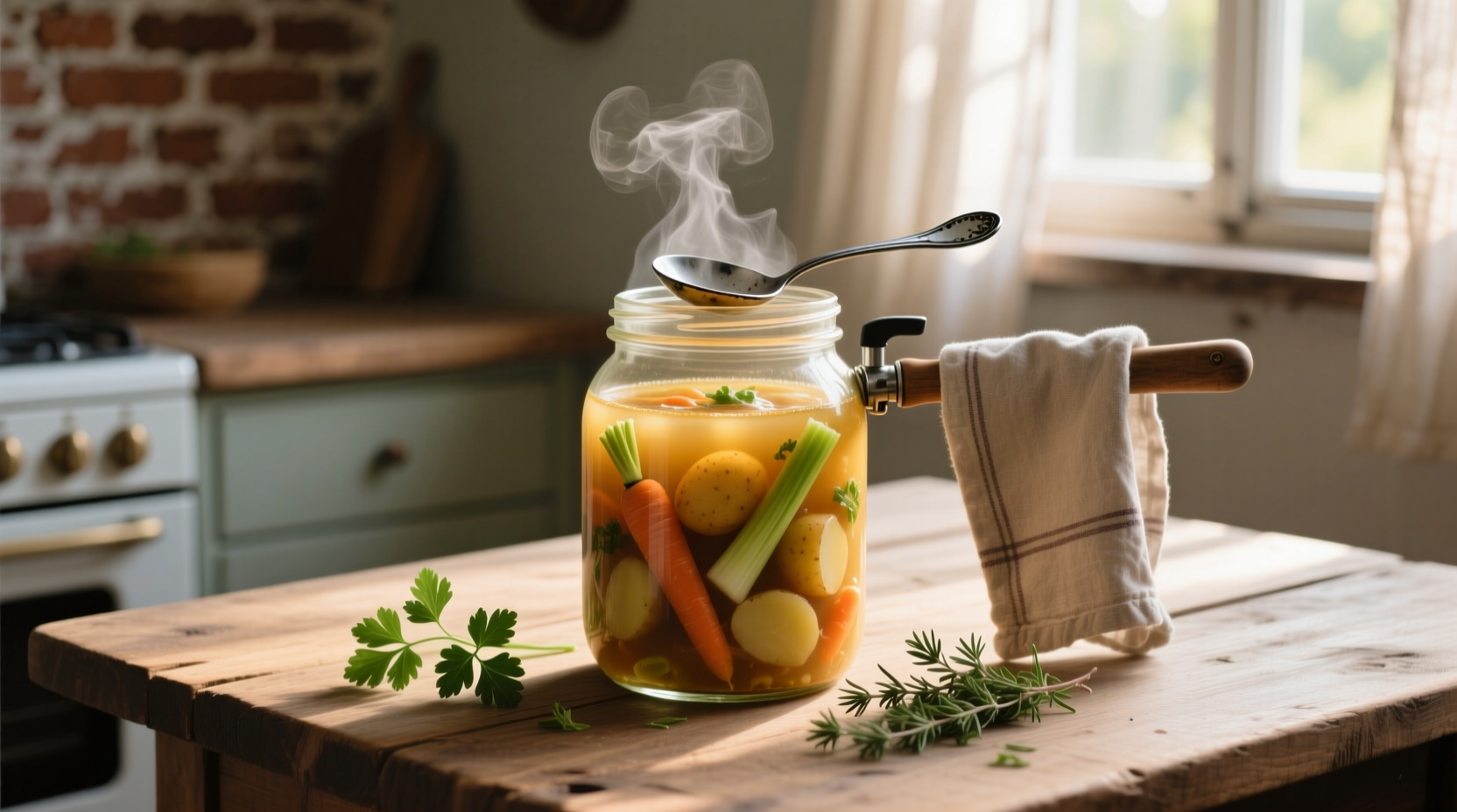 pressure canning soup