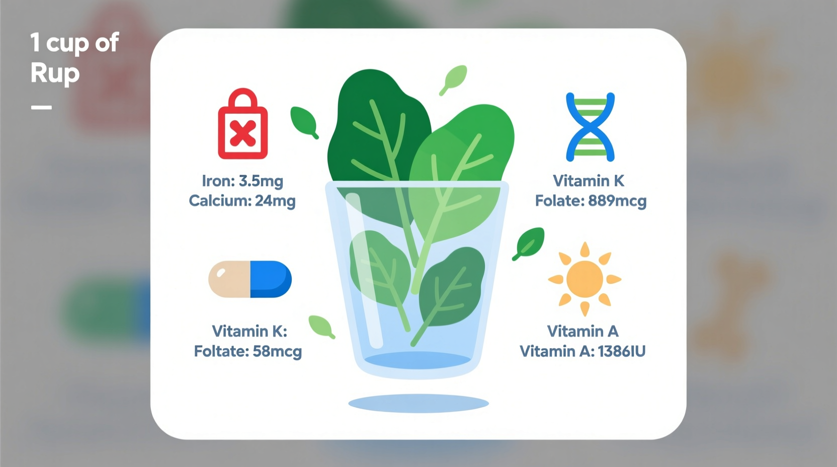 1 Cup Spinach Nutrition Facts: Complete Breakdown