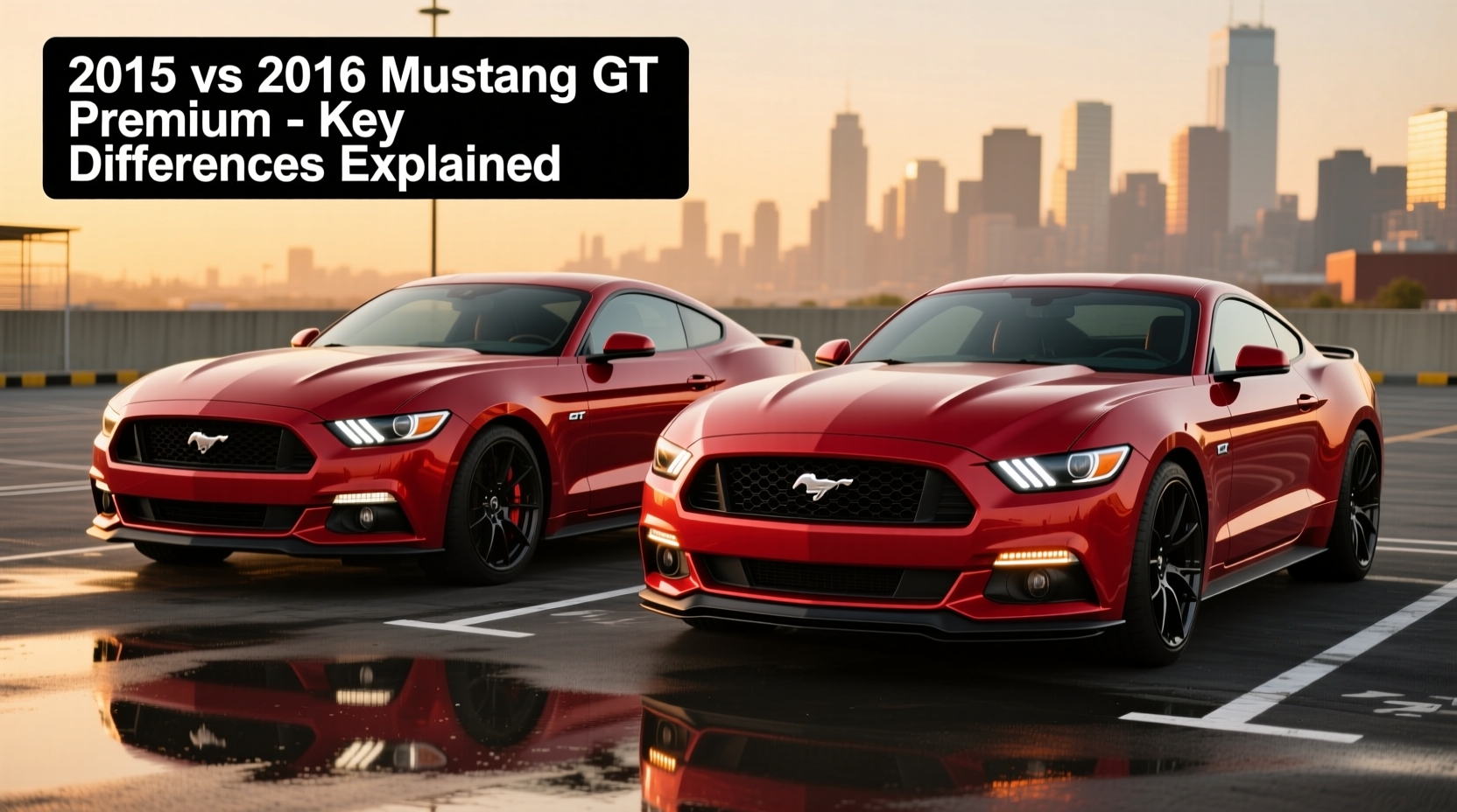 2015 vs 2016 mustang gt premium