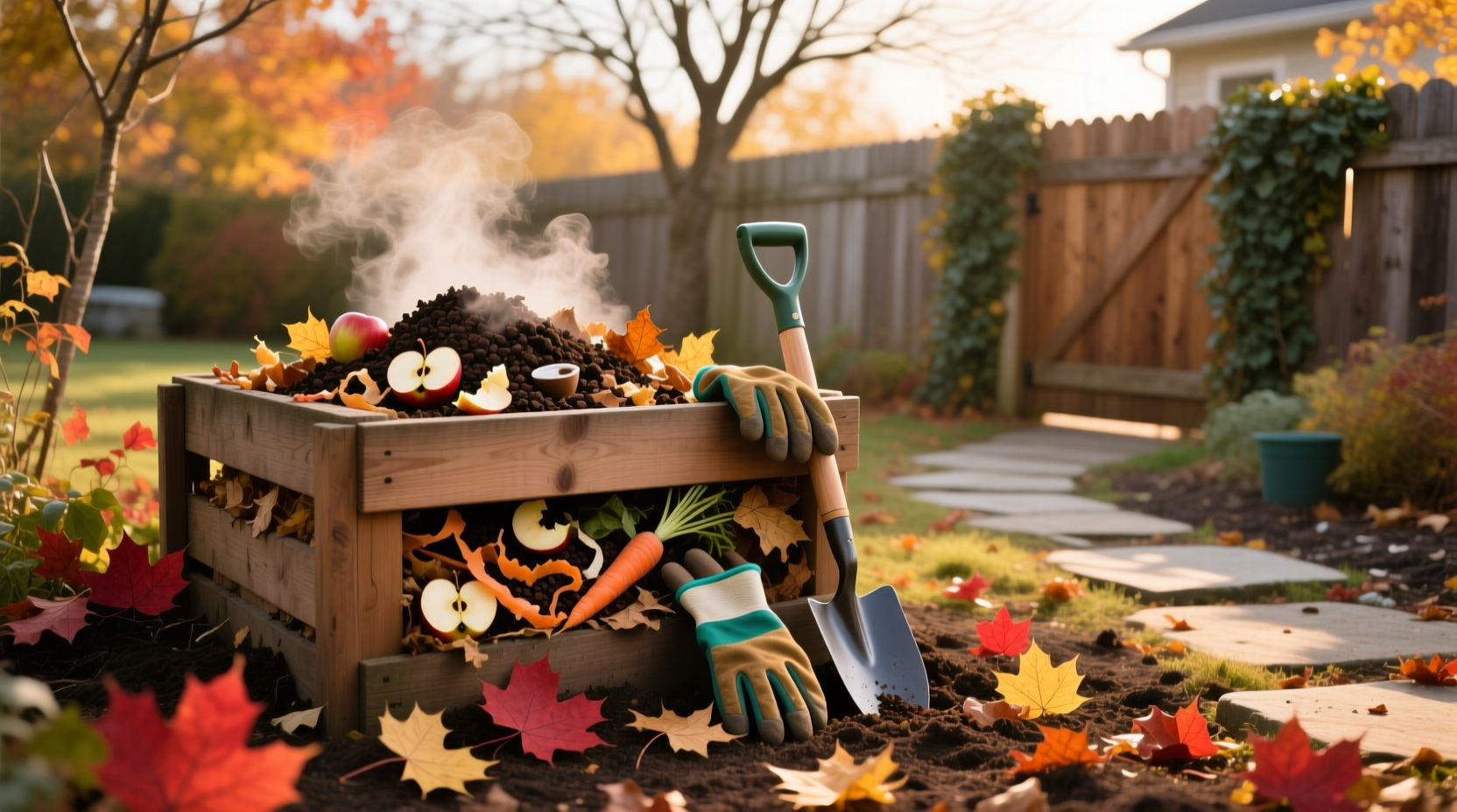 fall compost tips