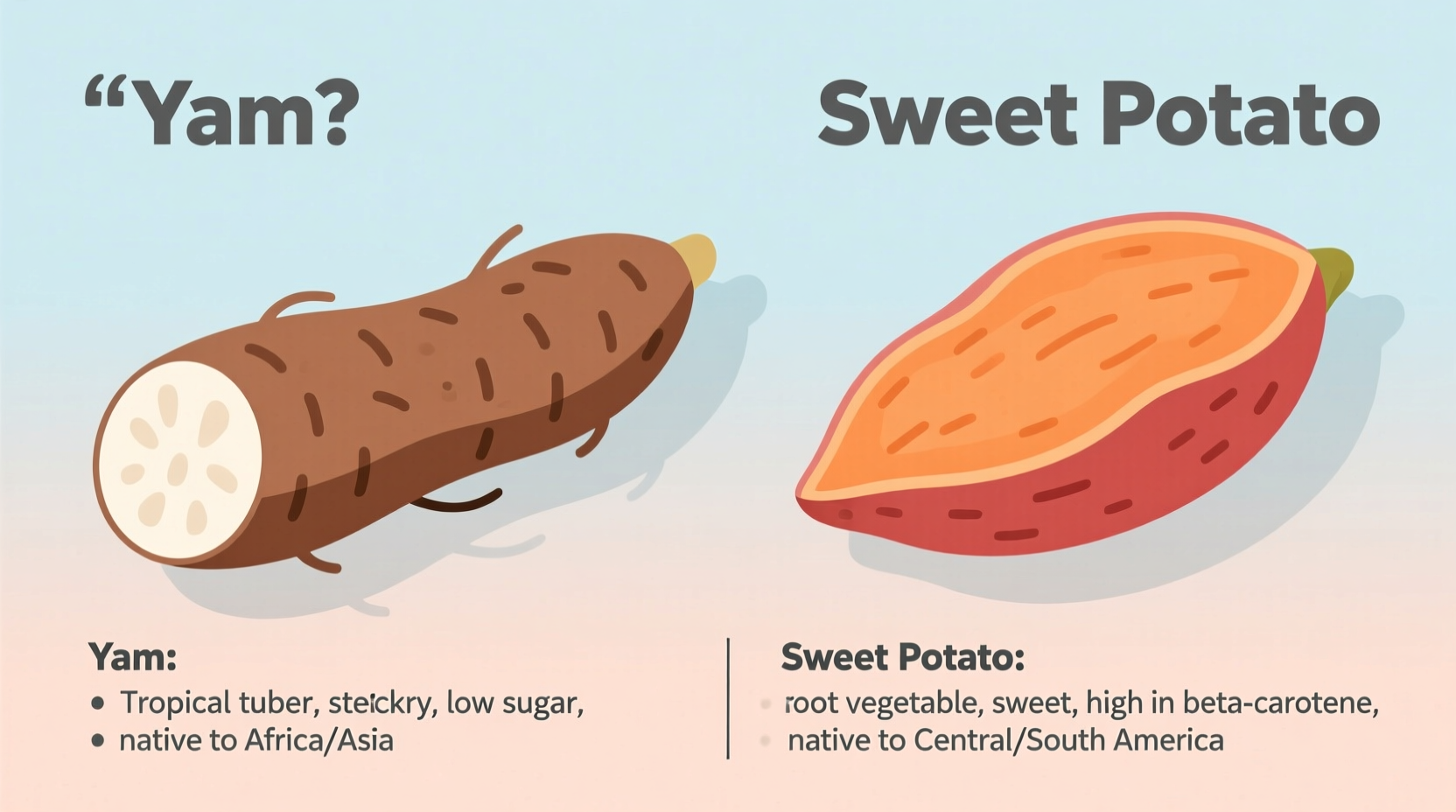 Yams vs Sweet Potatoes: Clearing the Confusion