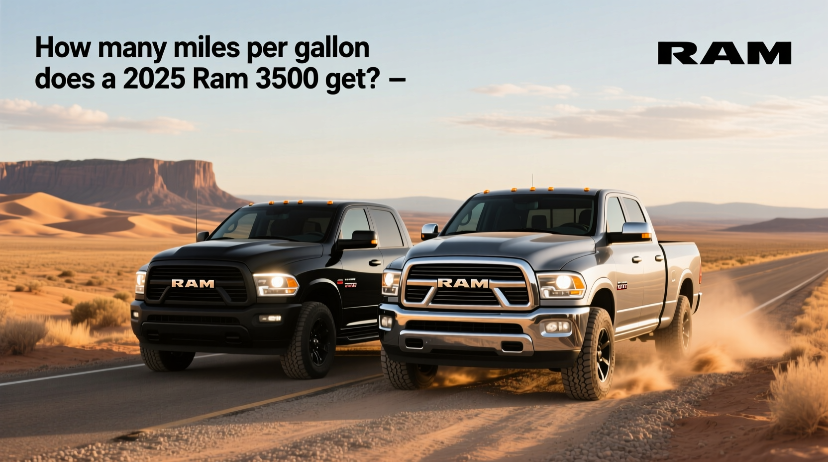 2025 Ram 3500 Fuel Economy Guide