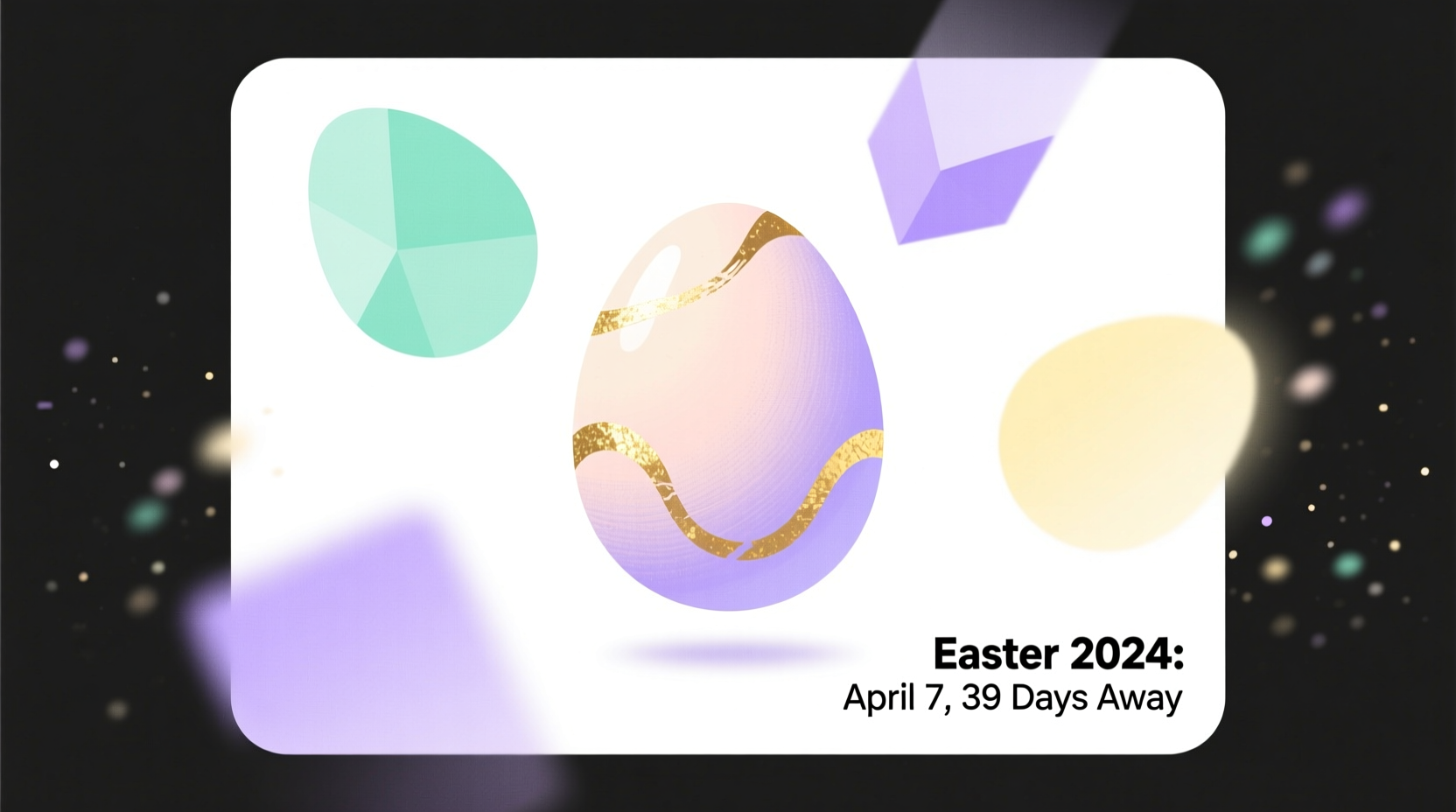 how many days until easter 2024