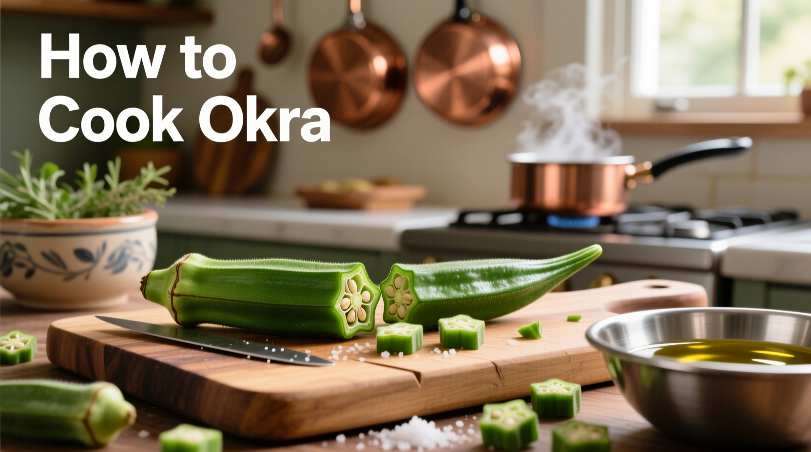 how to cook okra