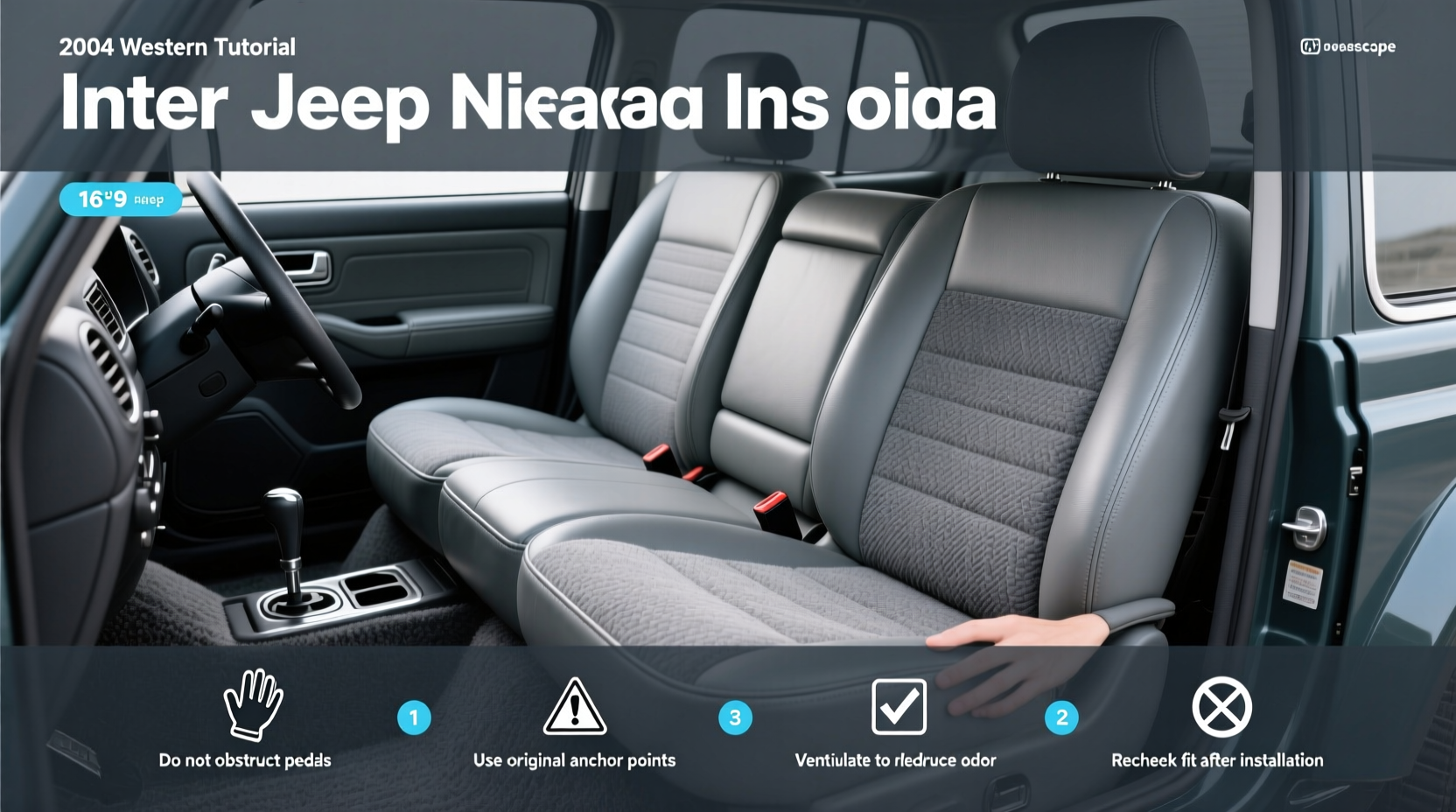 2004 Jeep Cherokee Seat Covers Buying Guide