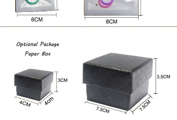Alianças de casamento de Logo Custom Silicone Rubber Finger da categoria médica para homens