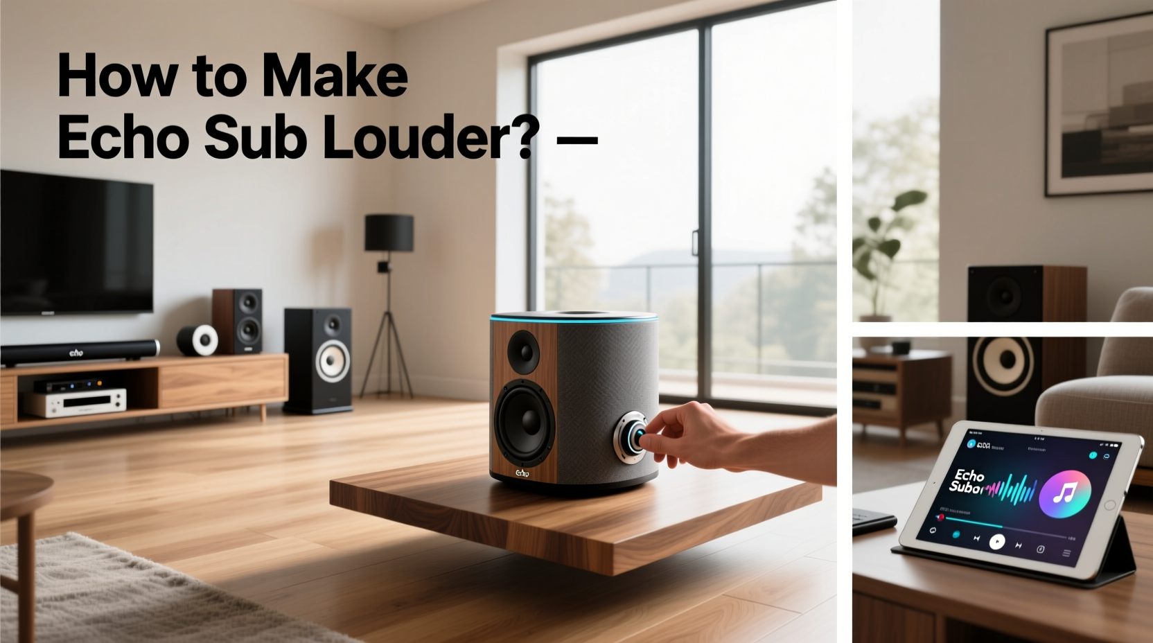 How to Make Echo Sub Louder: A Practical Guide
