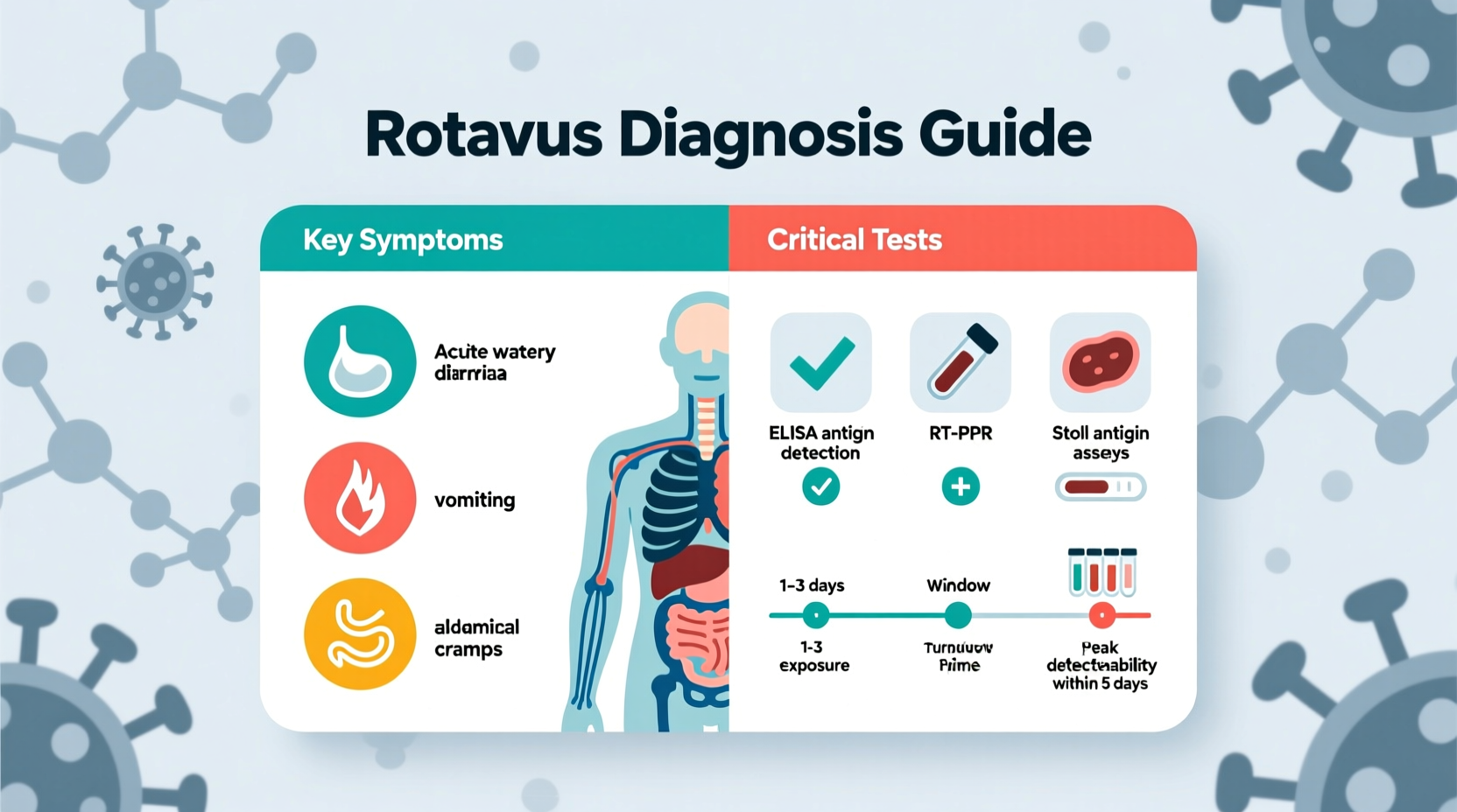 a comprehensive guide to diagnosing rotavirus key tests and symptoms to know