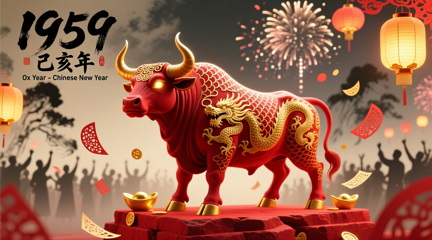 what is the chinese new year animal for 1959