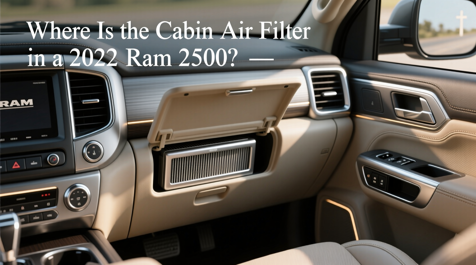 How to Replace Cabin Air Filter in 2022 Ram 2500 – Full Guide