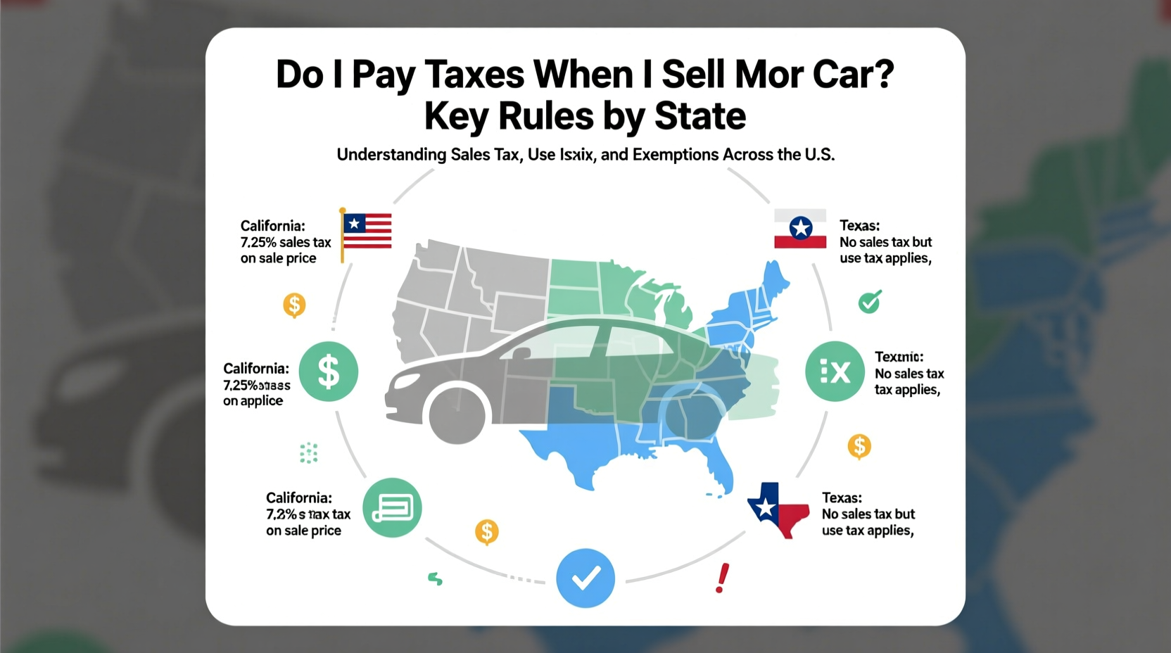 do i pay taxes when i sell my car