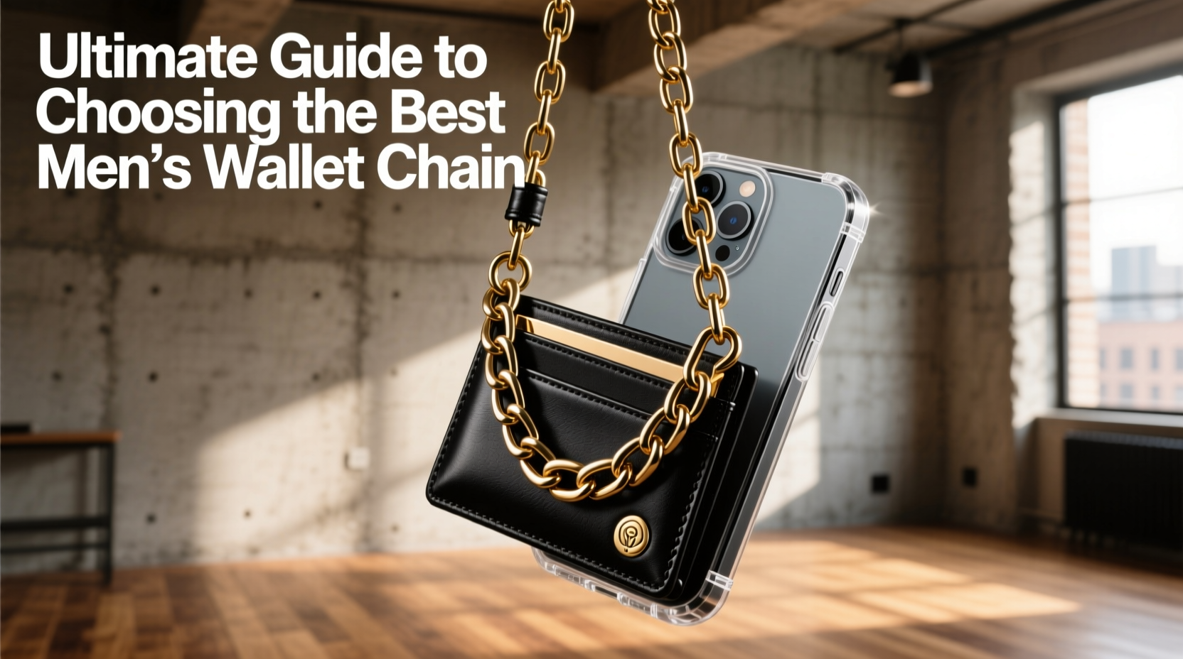 ultimate guide to choosing the best mens wallet chain online for style and durability