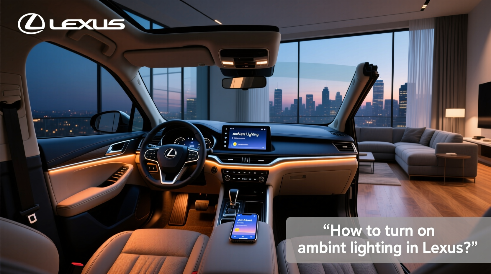 How to Turn On Ambient Lighting in Lexus RX: Full Guide