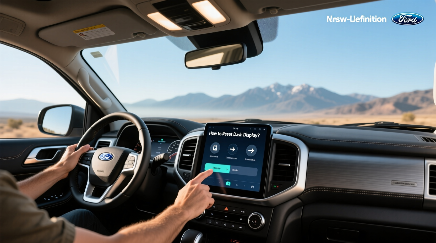 How to choose ford ranger digital dash,How to reset Ford Ranger dash display?