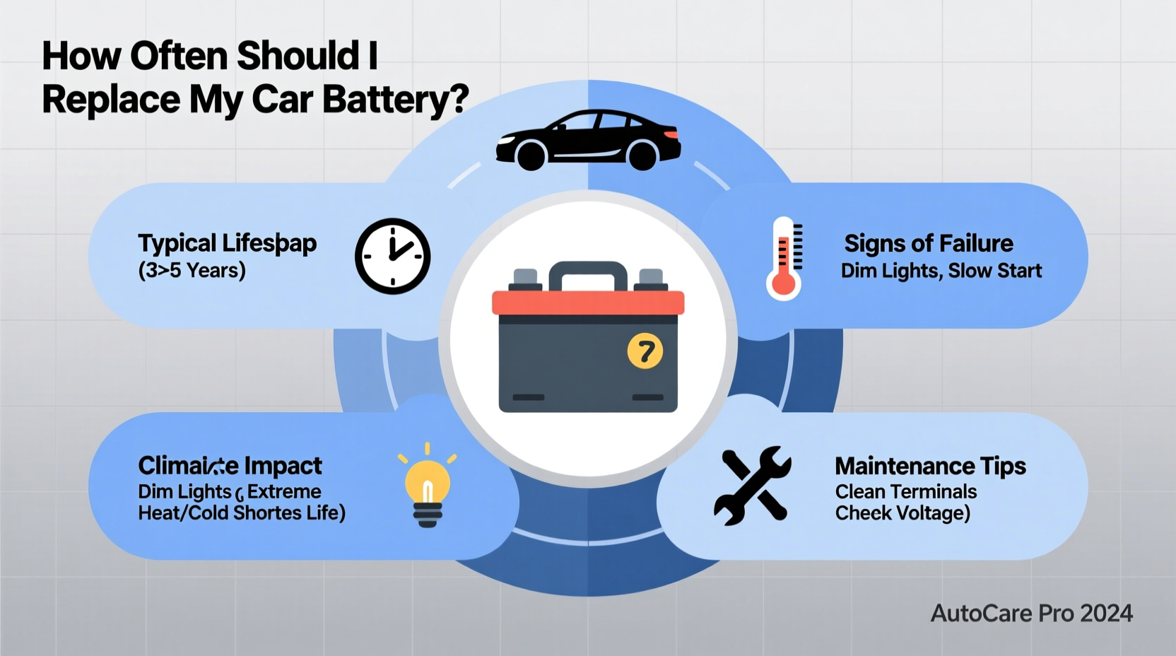 how often should i change a car battery