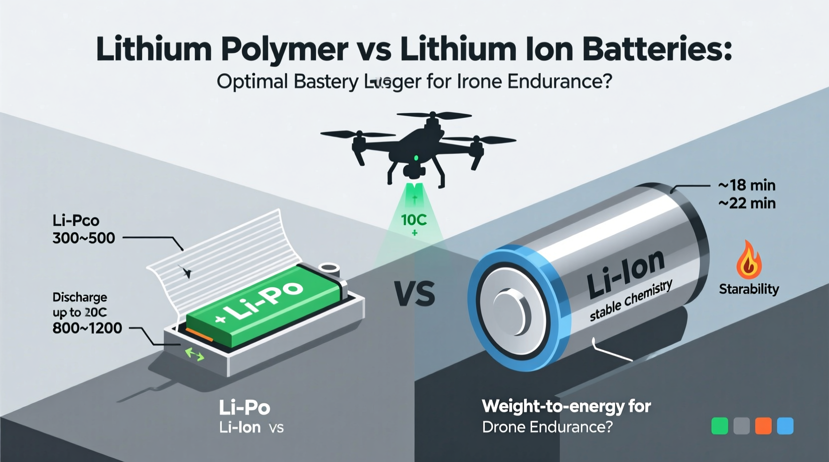 lithium polymer vs lithium ion battery which lasts longer for my drone